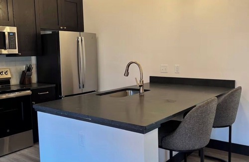 Downtown St. Louis Apartment | Brick & Bed - Riverfront Loft - Convention Center