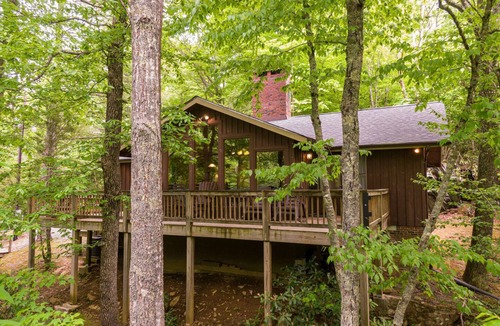 Todd Cabin | Bucky's Hideaway: Gated, private New River access