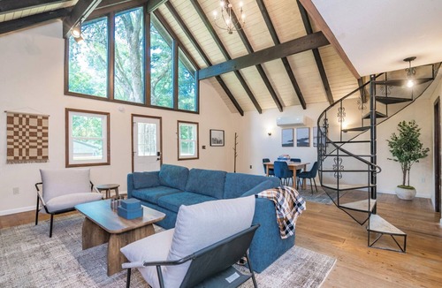 Florence House | Cabin Style Rustic Getaway, with mini-splits