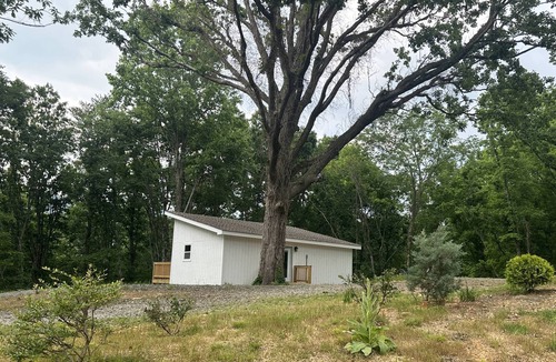 Wildwood Cabin | Cabin-View of woods-Private deck-15 mins to Chattanooga-Hiking