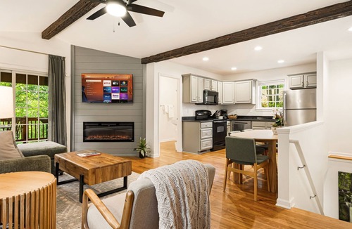 Asheville House | Cabin w/Hot Tub · Fireplace · EV Charger