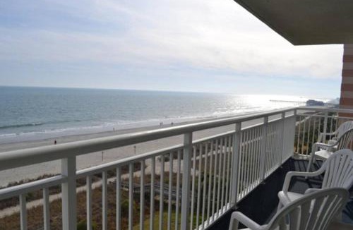 Myrtle Beach Apartment | Camelot By the Sea, Unit 601, 3 Bedroom, 2 Bath, Direct Ocean Front, Park on Same Level as Condo