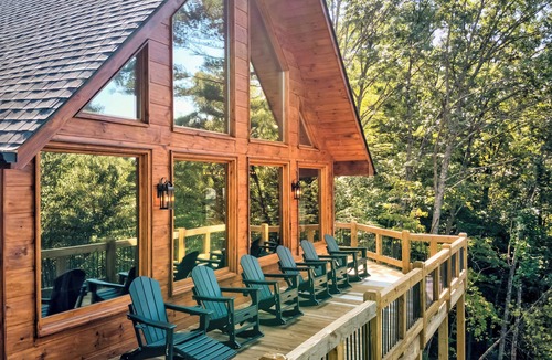 Foxfire Estates Cabin | Catch-a-Dream Retreat-Luxury Blue Ridge Cabin-Pet Friendly