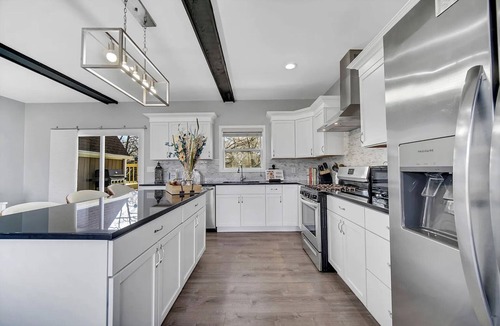 Cedar Lake House | Cedar Lake A-Frame near Lighthouse and Public Beach