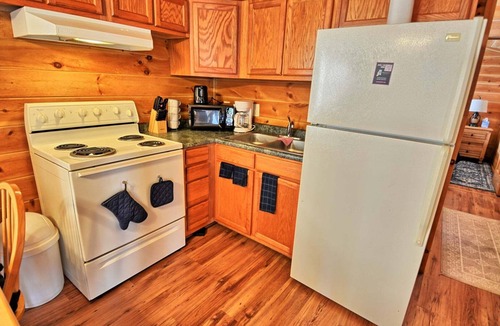 Crumpler Cabin | Charming 2-bedroom tiny home in Crumpler, NC, perfect for a cozy getaway.
