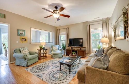 Wilmington House | Charming Wilmington Home w/Patio ~ 7 Mi to Beach!