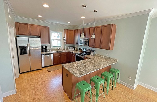 Wilmington Beach House | Cheerful, 3 bedroom townhome, 2 blocks from beach, family-friendly, beach ready