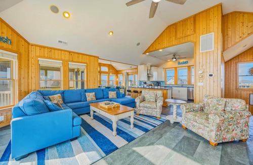 Salvo House | Cheerio - Oceanfront Escape with Private Pool, Elevator, Hot Tub, & Game Room