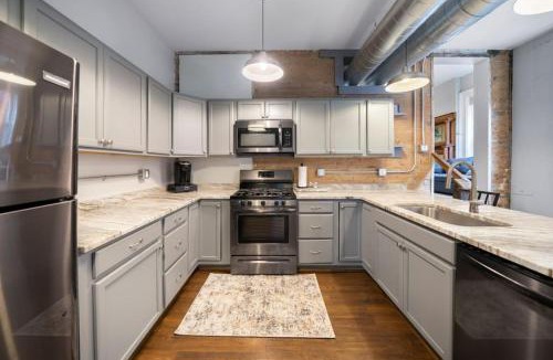 Cincinnati Apartment | City Escape 2BR Steps to TQL near OTR and Downtown