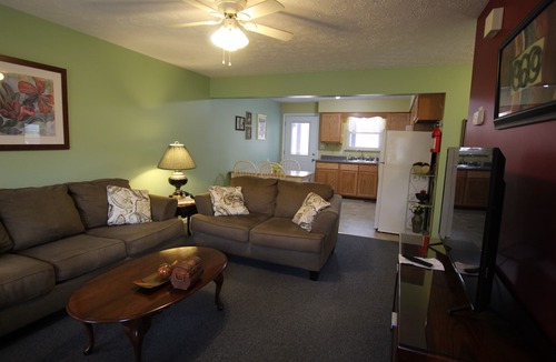 Monticello Condo | Clean, comfortable, updated 2 bedroom 1 bath condo overlooking pool.