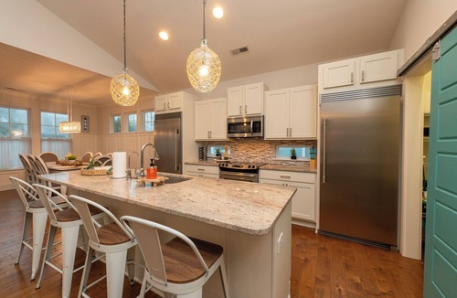 Wilmington Beach House | Close to Everything, Family & Dog Friendly, Covered Porch, Golf Cart