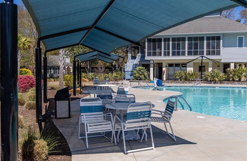 Sea Trail Condo | Completely Remodeled Luxury Sea Trail Condo on Golf Course. Close to Beach!