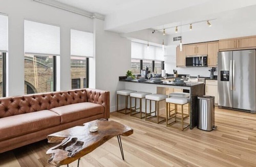 Wholesale District Apartment | Corner Flat off Meridian - Walk Anywhere Downtown