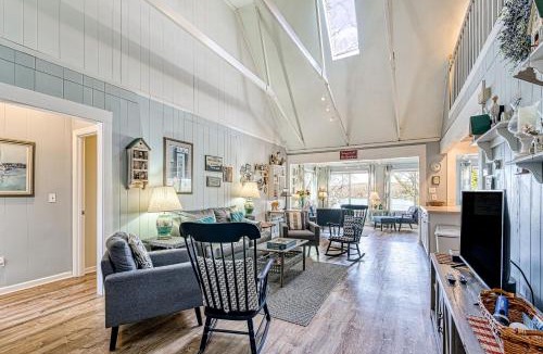 Moneta House | Cottage at the Lake - Waterfront lake-view home with dock, fireplace, pool table, kayaks, & firepit