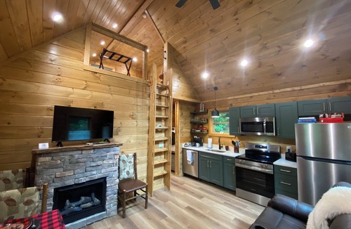 Bryson City Cabin | Cozy 1 bedroom/loft cabin located in beautiful Bryson City, North Carolina