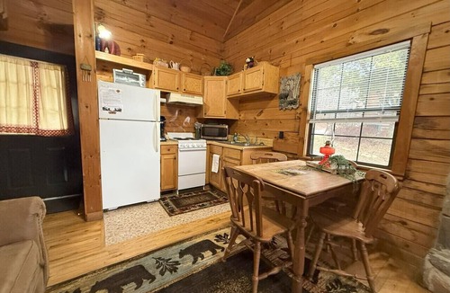 Maggie Valley Cabin | Cozy Bear Log Cabin, View, Wifi, Dogs Allowed