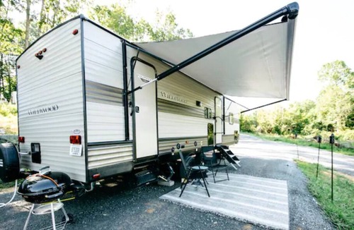 Nancy House | Cozy camper at Wolf Creek RV Park