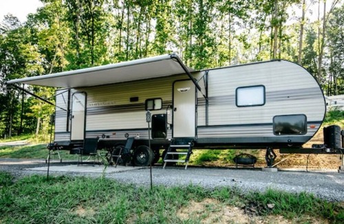 Nancy House | Cozy camper at Wolf Creek RV Park