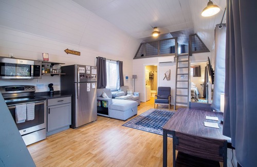 Poland Cabin | Cozy Lofted Cabin #3 at Cataract Lake Getaway