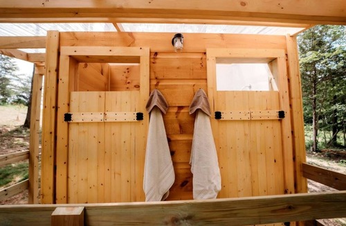 Robbins House | Cozy Modern A-Frame with Private Access Trail to Black Creek in Robbins, Tennessee