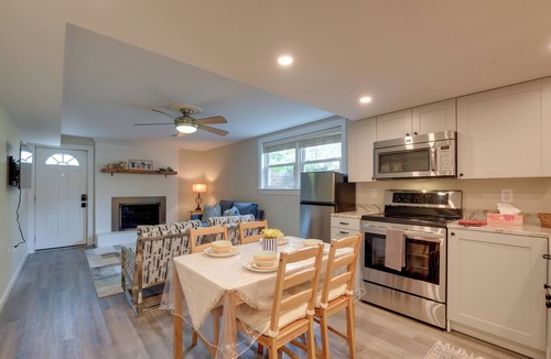 Mechanicsville Apartment | Cozy Suite for Couples and Travel Nurses