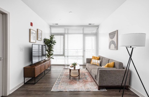 Downtown Indianapolis Apartment | CozySuites 2BD Bottleworks Indianapolis #2