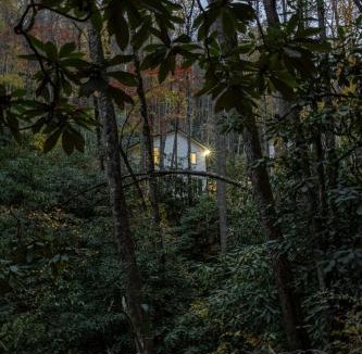 Mills River House | Creekside Guest House Mountains And Relax to the soothing sound of the creek