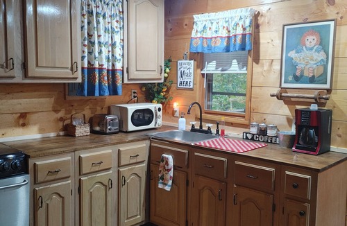 Sloans Valley Cabin | CRISTY'S CABIN - cozy and quaint - where the deer and the ants play!