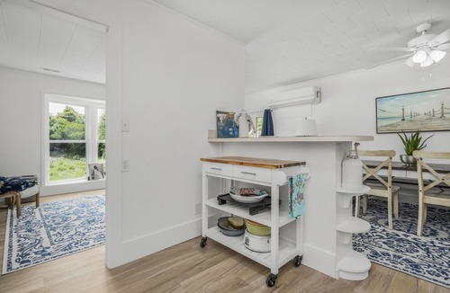 Buxton Cottage | Cypress Cove, situated in Buxton on a soundfront lot, provides a peaceful setting in this charming rental cottage.