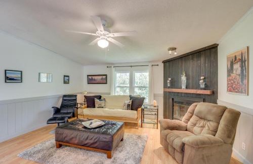 Fairview House | Deck & Views! Secluded Retreat 12 Mi to Asheville