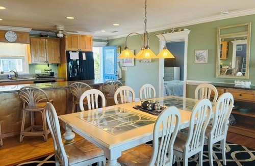 Holden Beach House | Discover Clamelot in Holden Beach: a 4-bedroom oceanfront haven for up to 8 guests!