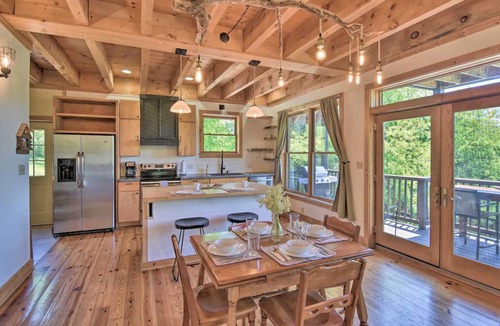 Abingdon Cabin | Driftwood Lodge-Timber Frame Lake View Cabin