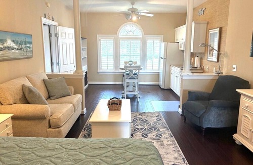 Sea Trail Condo | Easy Breezy on the 16th Green in Sunset Beach