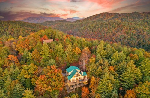 Townsend House | Firefly Ridge MTN View Hot Tub Theater GAMES