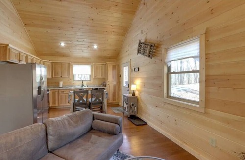 Murphy Cabin | Fireside Haven: 2BR/2BA, Arcade, Smokies Views, Near Town