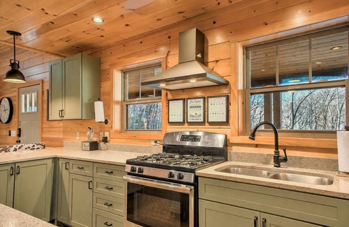 Saluda Cabin | FishTop Cabin near Saluda, Green River Bliss & Cabin Serenity