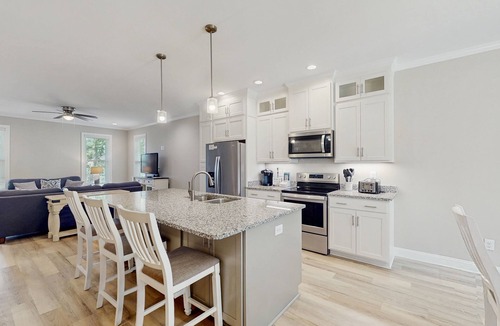 Morehead City House | Four townhomes - heart of the city - elevator, balconies, fast WiFi, central AC