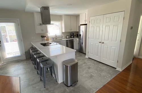 Holden Beach House | FULLY RENOVATED: pool, walk to beach, water views!