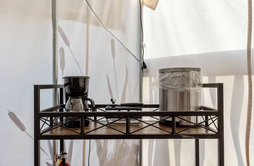 Stanton RV Rental | Furnished Glamping Tent/2 Queen Beds/Red River Access- River Rainbow - #5