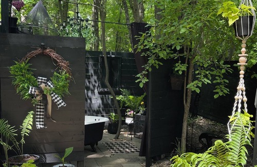 Wheeler House | Glamping 4 miles from Dunes State Park close to town however secluded& private.