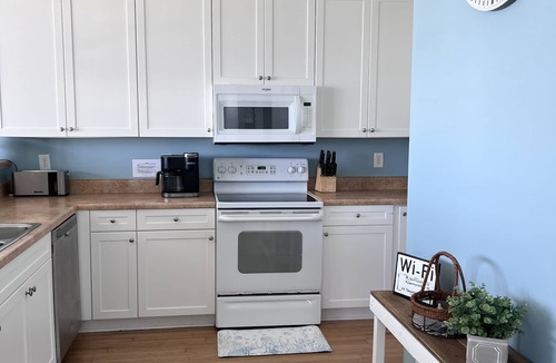 North Carolina Coast House | Gone Coastal OF Duplex with Salt Water Pool-Watch Fireworks from the Deck!