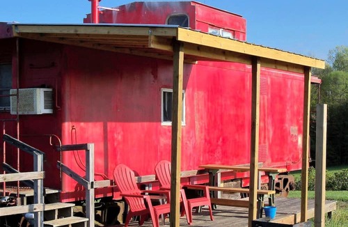 Fancy Gap House | Gorgeous Caboose Rental for a Glamping Getaway in the Blue Ridge Mountains of Virginia