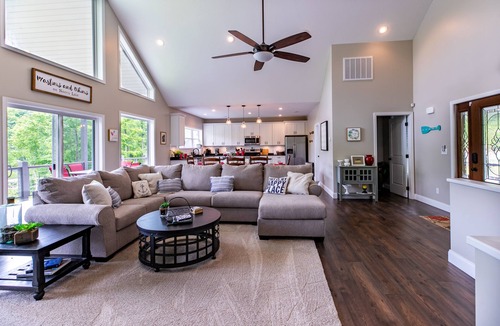 La Follette House | Gorgeous Lakehouse + Private 2‑Level Dock with Slide and No Stairs to the Lake!