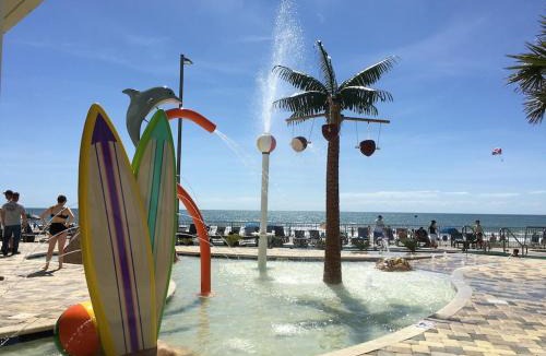 Downtown Myrtle Beach Apartment | Gorgeous Ocean Front Condo 2bd 2 full baths, 2 balconies