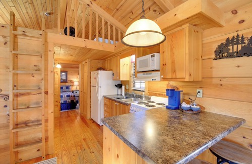 Damascus Cabin | Hike & Relax Fireside: Peaceful Damascus Gem