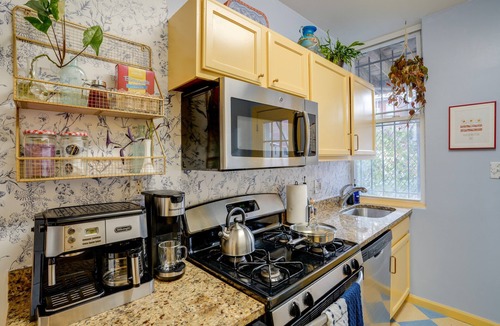Near Northeast Apartment | Historical Capitol Hill House, Filled with Light and Amenities