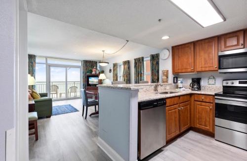Myrtle Beach Apartment | Hosteeva Newly Renovated Ocean Front Spacious Condo in Atlantica Resort