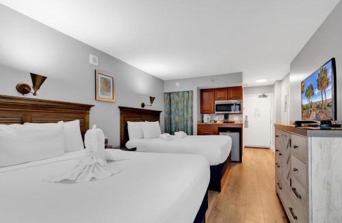 Myrtle Beach Apartment | Hosteeva Oceanfront Studio w Pool, Oceanfront Fire Pit and more