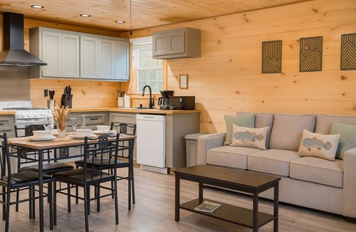 Coalmont Cabin | Hot Tub and Paddle Boat! Veteran Owned! - Unwind at Eagle’s Landing on the Lake