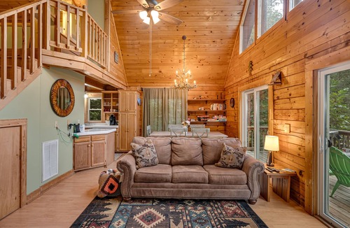 Vein Mountain Cabin | Into the woods 45 Min to Asheville w/Hot Tub